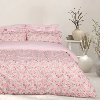 Σεντόνια Σετ Υπέρδιπλα 240x260 Happy Das Home 9671 Pink-Salmon