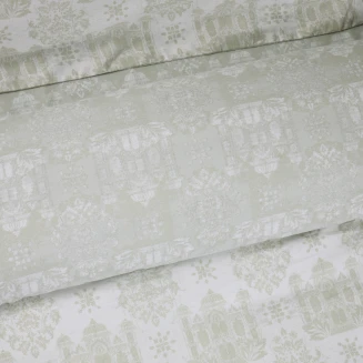 Σεντόνια Σετ Υπέρδιπλα 240x260 Happy Das Home 9673 Taupe-White