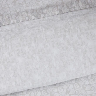 Σεντόνια Σετ Υπέρδιπλα 240x260 Happy Das Home 9678 Taupe-White