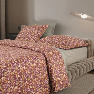 Σεντόνια Σετ Υπέρδιπλα 240x260 Das Home Happy 9683 Bordeaux-Green