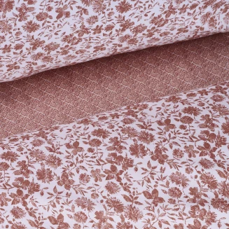 Σεντόνια Σετ Μονά 170x260 Das Home Daily 3003 Nude-White