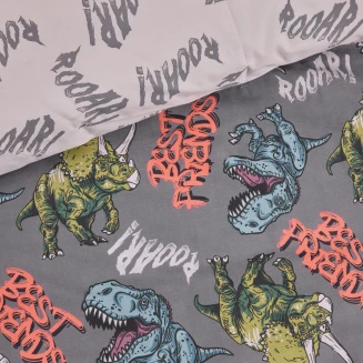 Σεντόνια Σετ Μονά 170x260 Das Home Kids 4931 Cream-Grey