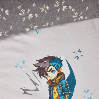 Σεντόνια Σετ Μονά 170x260 Das Home Kids 4939 Beige-Grey