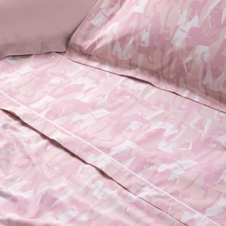 Das Kids Σετ Σεντονια Μονα 4987 Pink 170x260