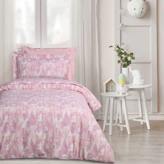 Das Kids Σετ Σεντονια Μονα 4987 Pink 170x260