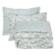 DAS HOME ΣΕΤ ΣΕΝΤΟΝΙΑ ΥΠΕΡΔΙΠΛΑ DAILY 3173 GREEN, WHITE