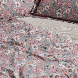 Σεντόνια Σετ Υπέρδιπλα 240x260 Das Home Daily 3176 Grey-Pink