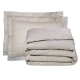 DAS HOME ΣΕΝΤΟΝΙΑ ΣΕΤ ΥΠΕΡΔΙΠΛΑ PRESTIGE 1719 ECRU, NUDE, OLIVE