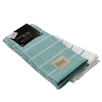 Das Home Σετ Ποτηροπανα 2Τμχ 40X60 0884 Mint