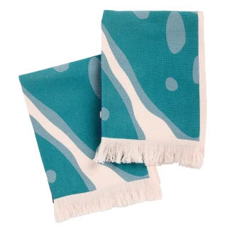 Das Home Σετ Ποτηροπανα 2Τμχ 30Χ50 0888 Color, Multi