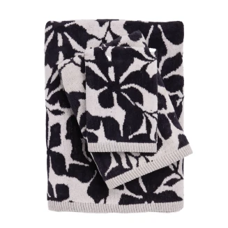 Πετσέτα Σετ 3 Τεμαχίων Das Home Daily 795 Black