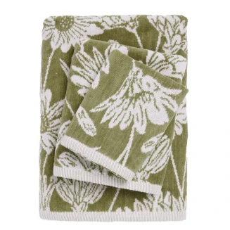 Πετσέτα Σετ 3 Τεμαχίων Das Home Daily 798 Green