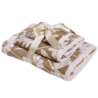 Πετσέτα Σετ 3 Τεμαχίων Das Home Daily 799 Taupe