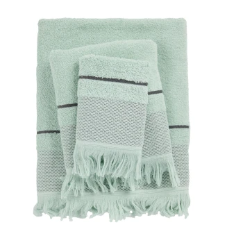 Πετσέτες Σετ 3 Τεμαχίων Das Home Best 0839 Mint