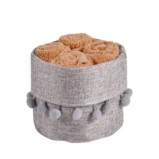 Σετ Πετσέτες 4 Τεμαχίων Das Home Soft 4013 Teracotta