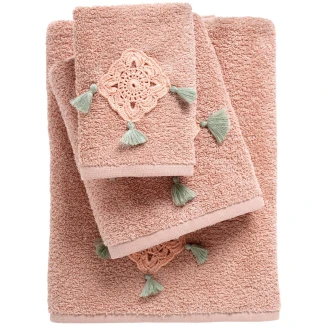 Σετ Πετσέτες 3 Τεμ. Das Home Soft Daily 0729 Σομόν