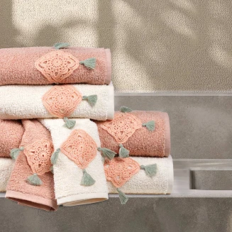 Σετ Πετσέτες 3 Τεμ. Das Home Soft Daily 0730 Εκρού