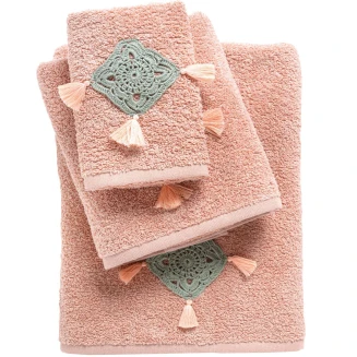 Σετ Πετσέτες 3 Τεμ. Das Home Soft Daily 0731 Σομόν