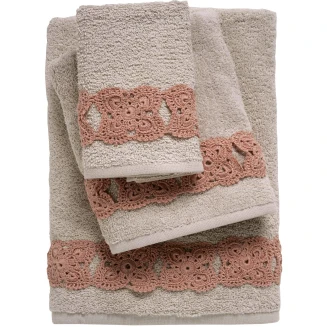 Σετ Πετσέτες 3 Τεμ. Das Home Soft Daily 0734 Σπαγγί