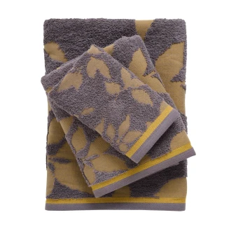 Σετ Πετσέτες 3 Τεμ. Das Home Daily 754 Antrakite-Yellow