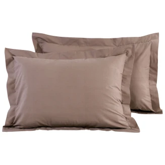 Μαξιλαροθήκες Σετ 2 Τεμαχίων Colour Collection Best Line 1003 Σπαγγί