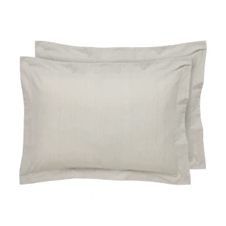 Μαξιλαροθήκες Ζεύγος 50x70+5 Das Home 5445 Taupe