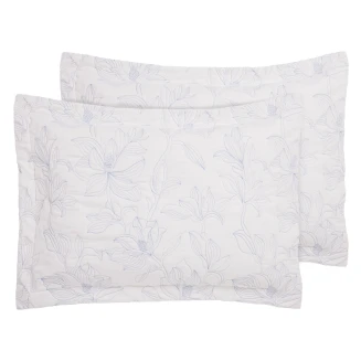 Das Home Ζευγος Μαξιλαροθηκες Happy 9659 White 50x70+5