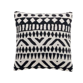 Μαξιλάρι Φιγούρας 40x40 Das Home 0277 Black-Cream