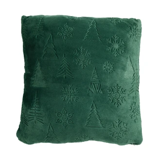 Μαξιλάρι Φιγούρας 40x40 Christmas Das Home 1374 Green