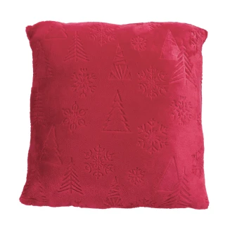 Μαξιλάρι Φιγούρας 40x40 Christmas Das Home 1375 Red