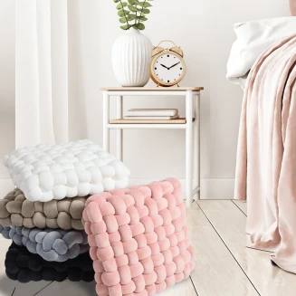 Διακοσμητικό Μαξιλάρι 40x40 Das Home 2285 White