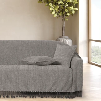 Μαξιλάρι Φιγούρας 40x40 Das Home 0275 Dark Grey