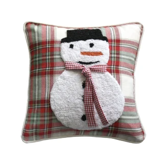 Μαξιλάρι Φιγούρας 40x40 Christmas Das Home 0847 Red-White