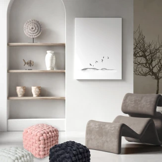 Διακοσμητικό Πουφ 43x43x40 Das Home 2271 Black