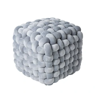 Διακοσμητικό Πουφ 43x43x40 Das Home 2272 Grey