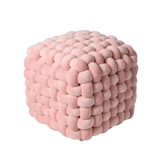 Διακοσμητικό Πουφ 43x43x40 Das Home 2273 Nude