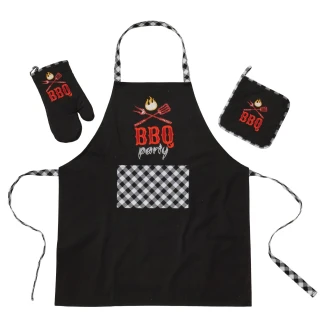 Κουζίνας Σετ 3 Τεμαχίων Das Home  0862 Black