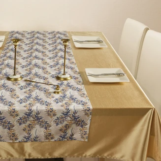 Τραπεζομάντηλο Σετ 2 Τεμαχίων Das Home 140x220 0866 Golden