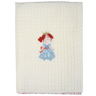 Das Baby 6511 Κουβερτα Πικε 110X150  Dream Embroidery Ροζ
