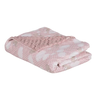 Κουβέρτα Fleece Αγκαλιάς 75x100 Das Home Baby Relax 4902 Pink