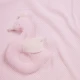 DAS BABY ΚΟΥΒΕΡΤΑ ΠΙΚΕ 75X100 RELAX 4956 PINK, WHITE