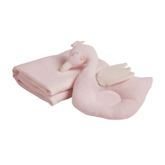Κουβέρτα Πικέ Αγκαλιάς 75x100 Das Home Baby Relax 4956 Pink-White