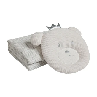Κουβέρτα Πικέ Αγκαλιάς 75x100 Das Home Baby Relax 4958 Grey-White