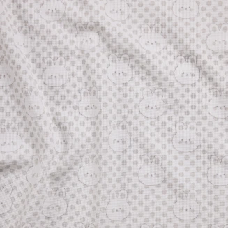 Κουβέρτα Πικέ Αγκαλιάς 75x100 Das Home Baby Relax 4960 Grey