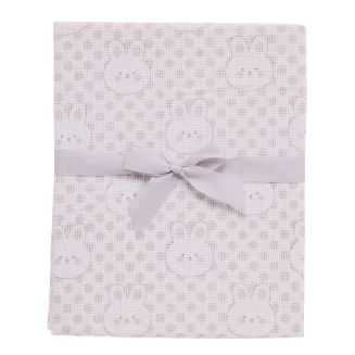 Κουβέρτα Πικέ Αγκαλιάς 75x100 Das Home Baby Relax 4960 Grey