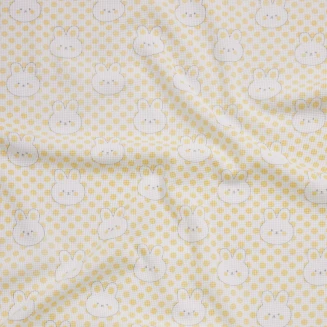 Κουβέρτα Πικέ Αγκαλιάς 75x100 Das Home Baby Relax 4961 Yellow