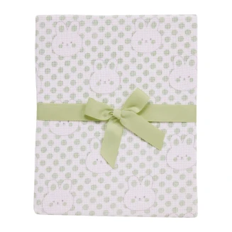 Κουβέρτα Πικέ Αγκαλιάς 75x100 Das Home Baby Relax 4962 Mint