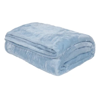 Κουβέρτα Velour Λίκνου 80x110 Das Home Baby Relax 1344 Γαλάζιο
