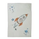 DAS BABY ΚΟΥΒΕΡΤΑ FLEECE 110Χ150 BABY FUN 4912 BLUE, GREY, ORANGE