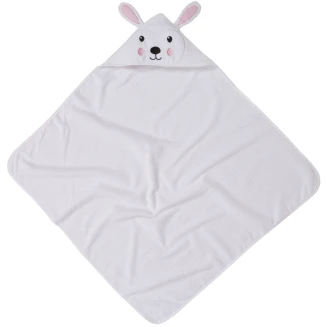 Κάπα 80x80 Das Home Baby Smile Embroidery 4888 Λευκό